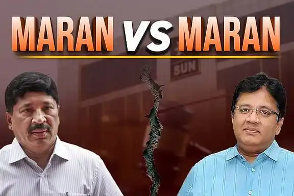 Image from NDTV Profit: *MARAN VS MARAN*  A feud that erupted in 2007 and came full circle in ...