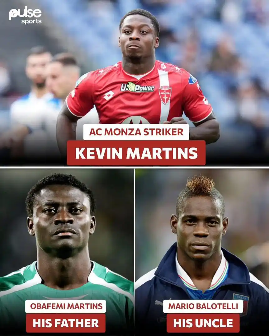 Image from TOP GHANA NEWS HEADLINES: Meet Obafemi Martins' son, Kevin (20), who plays as a striker for Seri...