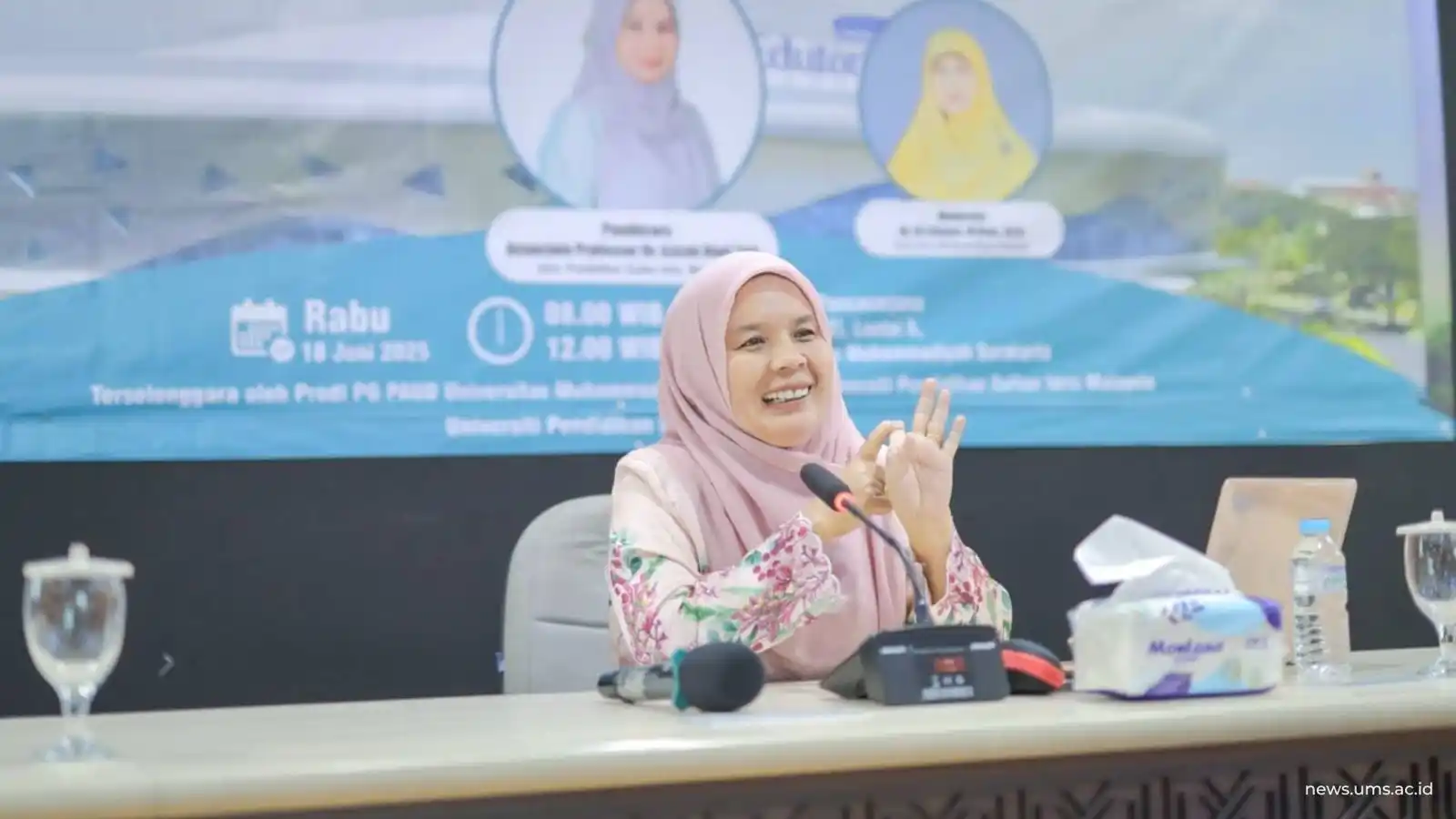 Image from Universitas Muhammadiyah Surakarta (UMS): PG PAUD UMS Gandeng Pakar PAUD Internasional, Dorong Inovasi Pembelaja...