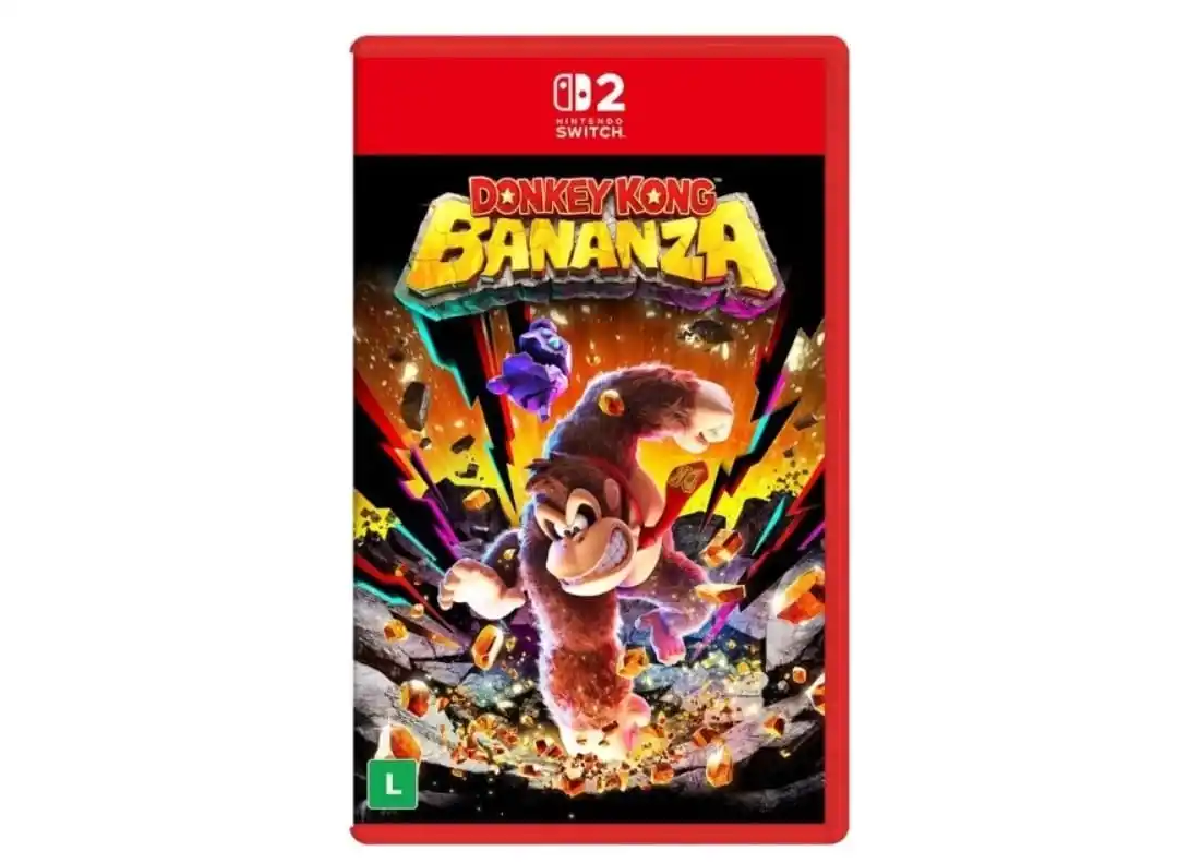 Image from Promoções e Descontos 💰: 🚨(Pre-Venda)🚨 📢Jogo, Donkey Kong Bananza, Nintendo Switch 2 + Frete...