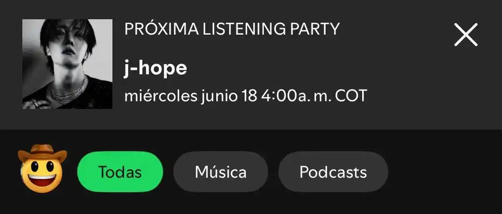 Image from BTS Fondos ARMY Colombia 🇨🇴💜🎧: 🖤🎧 ¡Prepárate, ARMY! 🎧🖤 ¡Se viene una nueva Listening Party con j-...