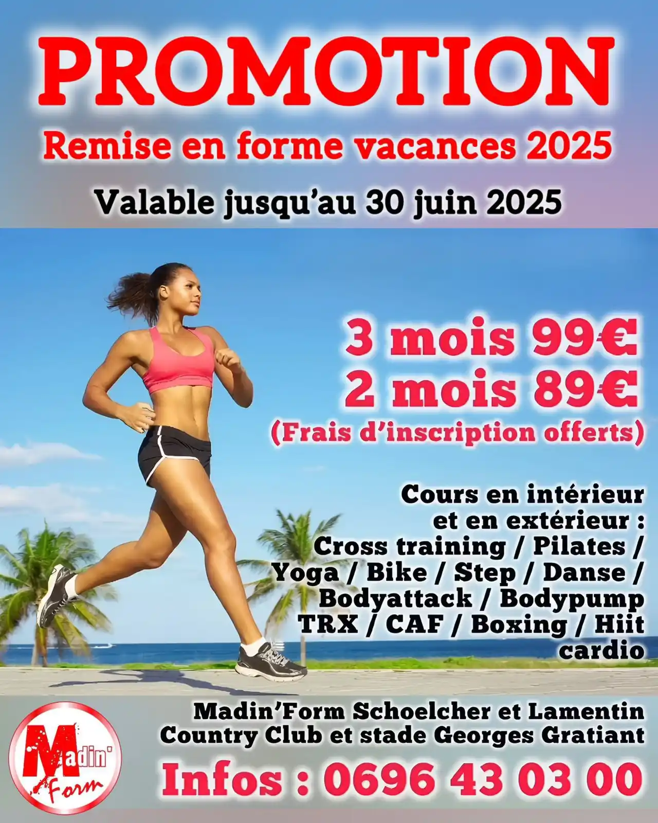 Image from 🔴🟢⚫️🆂🅰 🅺🅸 🅵🅴🆃 🅵🅴🆃 🅼🅰🆃🅽🅸🅺🌴: 🎉 *PROMO VACANCES 2025* 🎉 Profites des vacances pour te remettre au ...
