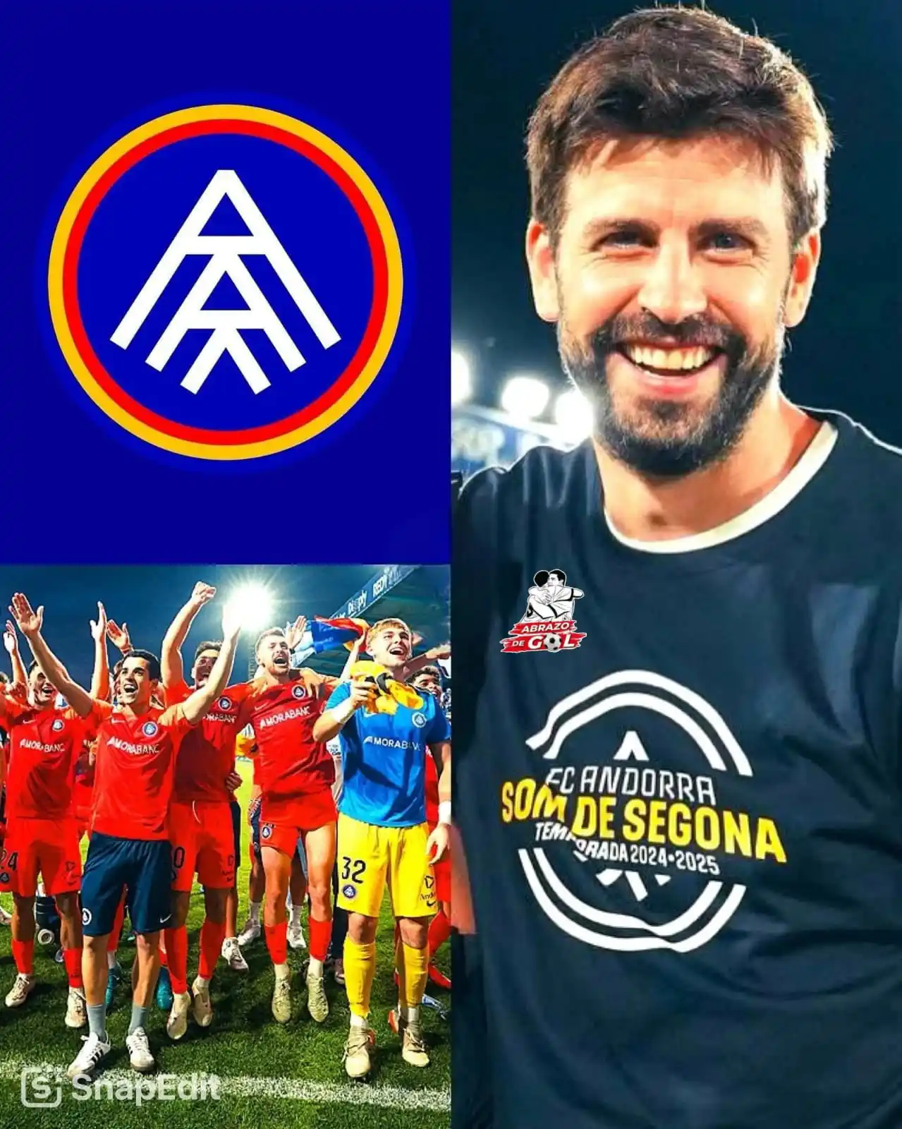 Image from 🏆⚽️ ABRAZO DE GOL 2025 ⚽️🏆: ¡QUIEREN JUGAR EN PRIMERA! 🇪🇸🤩 FC Andorra, equipo presidido por Ge...