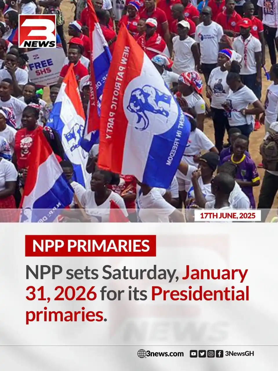 Image from TV3 Ghana: Reports indicate that the National Executive Council (NEC) of the New ...