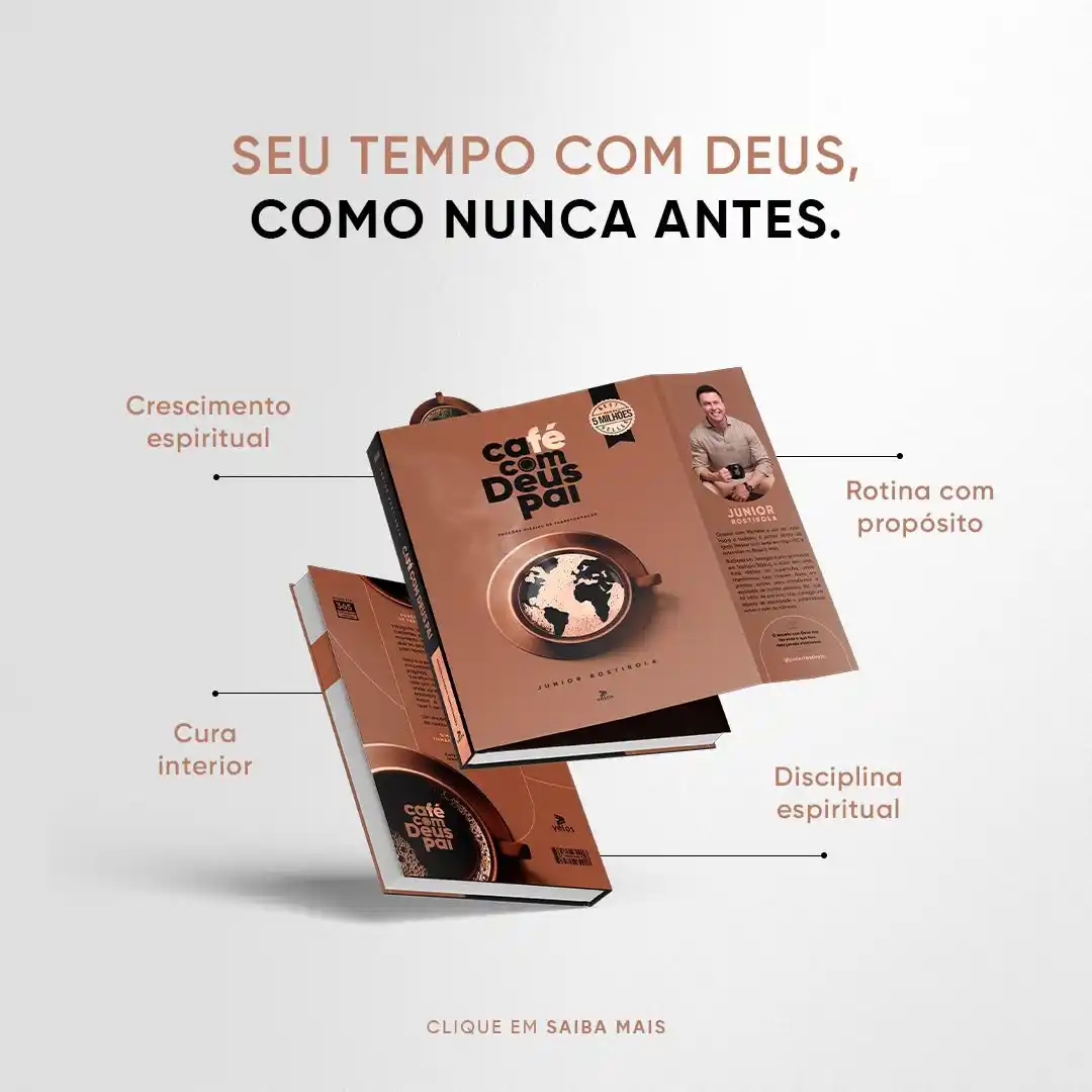 Image from Café com Deus Pai ☕️: Seu tempo com Deus pode ir além da rotina. Com o devocional Café com...