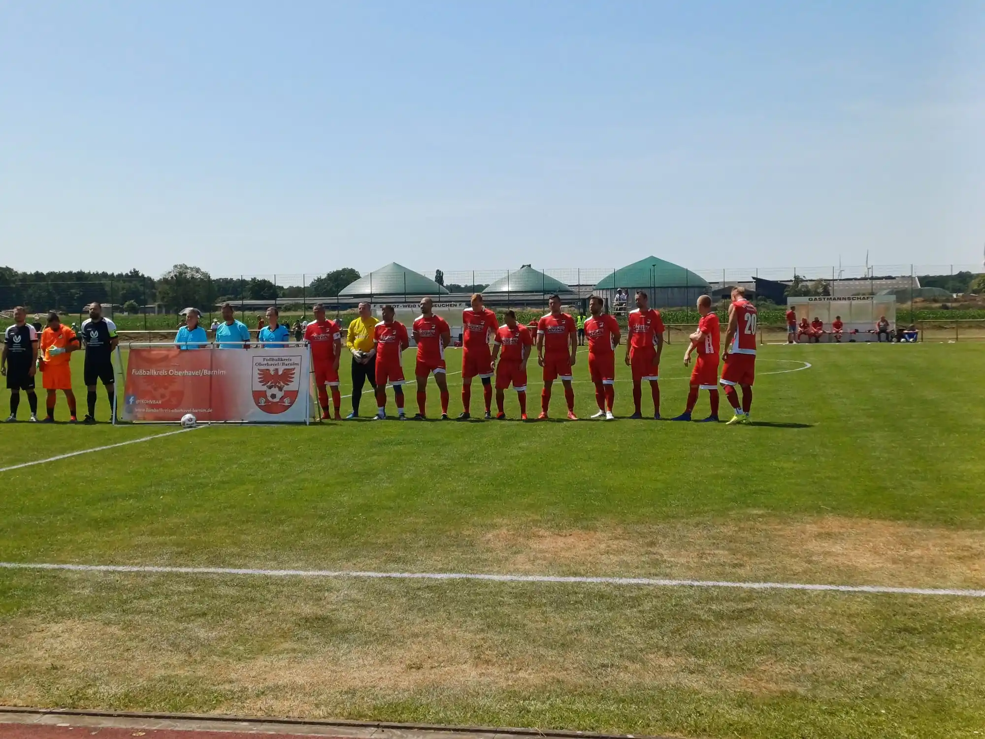 Image from BSV Rot Weiß Schönow: ⚽ Unsere Ü35 im Pokalfinale 🔴⚪ Auf gehts ins Pokalfinale! Holt den ...