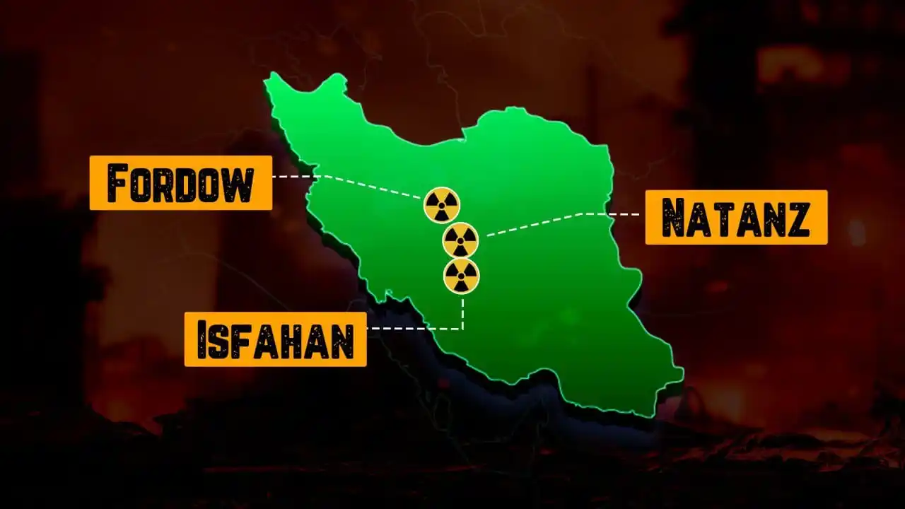Image from NDTV Profit: *US STRIKES IRANIAN NUCLEAR SITES* What we know so far shorturl.at/...