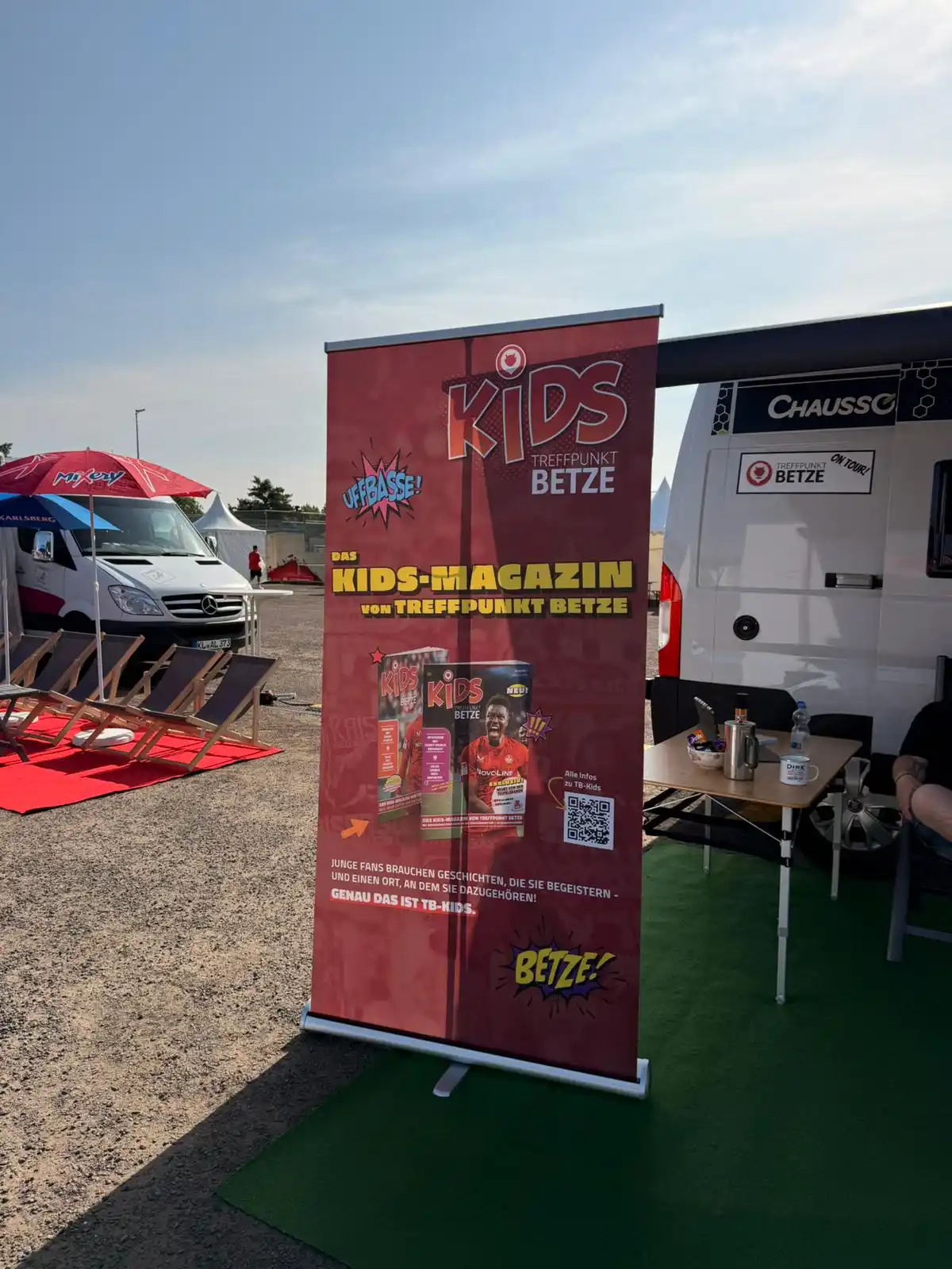 Image from Treffpunkt Betze // FCK: 🔝 125 Jahre FCK 🍹 Vereinsfest am Fröhnerhof 🕹️ TB-Kids Stand 📢 ...