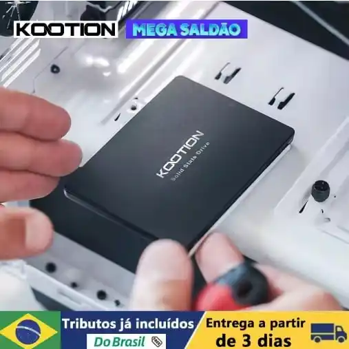 Image from PC DO RAFA OFERTAS: 2TB SSD SATA III Kootion SATA3  - Direto do Brasil 🇧🇷    R$ 410  Cup...