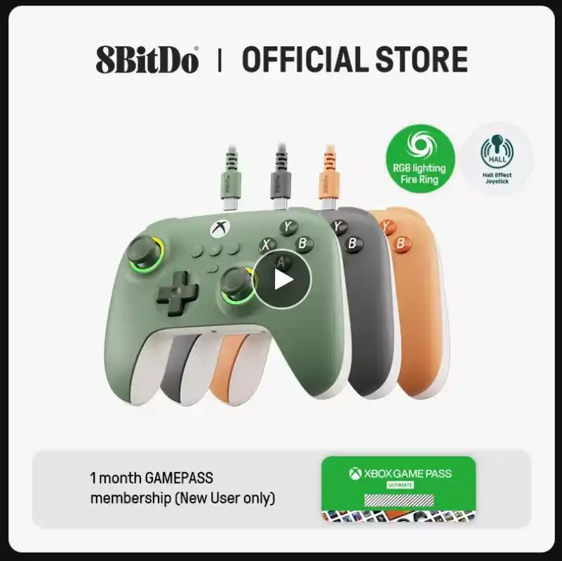 Image from PC DO RAFA OFERTAS: 8BitDo PARA XBOX NO MENOR PREÇO   Controle Xbox - 8Bitdo Ultimate C pa...