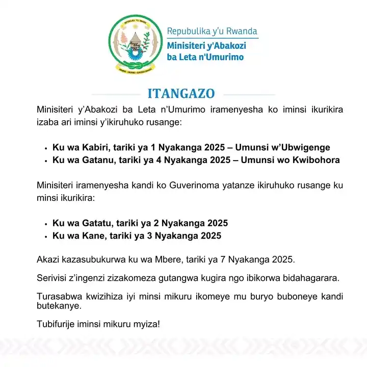 Image from B&B Kigali 89.7 FM: <a class="text-blue-500 hover:underline cursor-pointer" href="/hashtag...