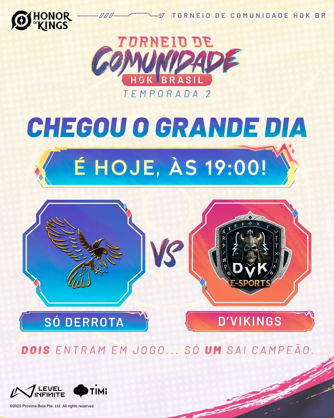 Honor of Kings Brasil post