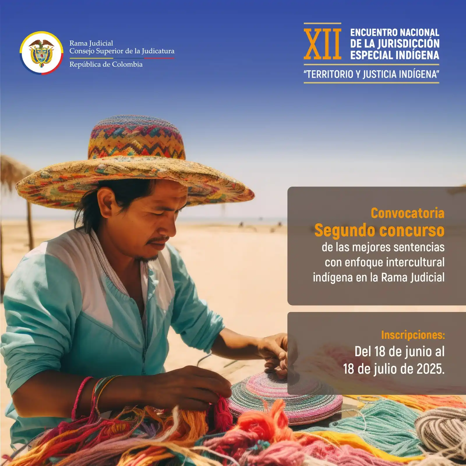 Image from Consejo Superior de la Judicatura: 📣 ¡*Convocatoria abierta*!  El Consejo Superior de la Judicatura invi...