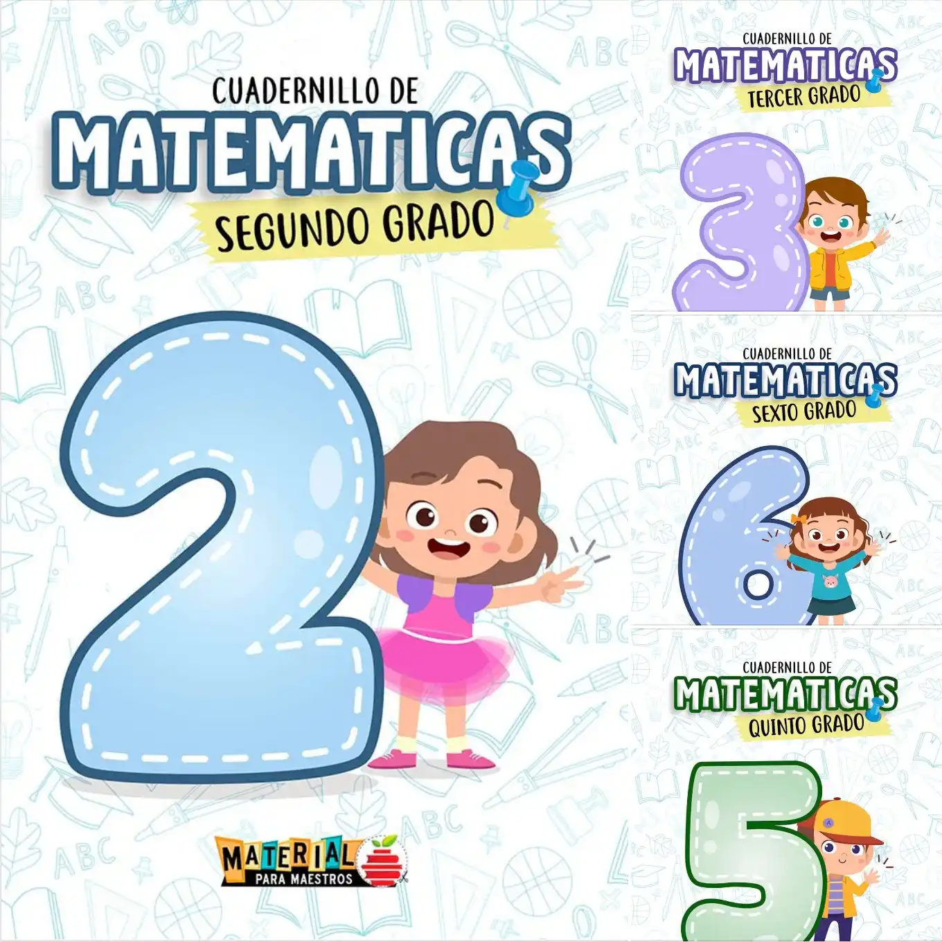 Image from Tercer Grado - Material para Maestros: ¡CUADERNILLOS GRATIS!  Hola amigos, les comparto los cuadernillo matem...