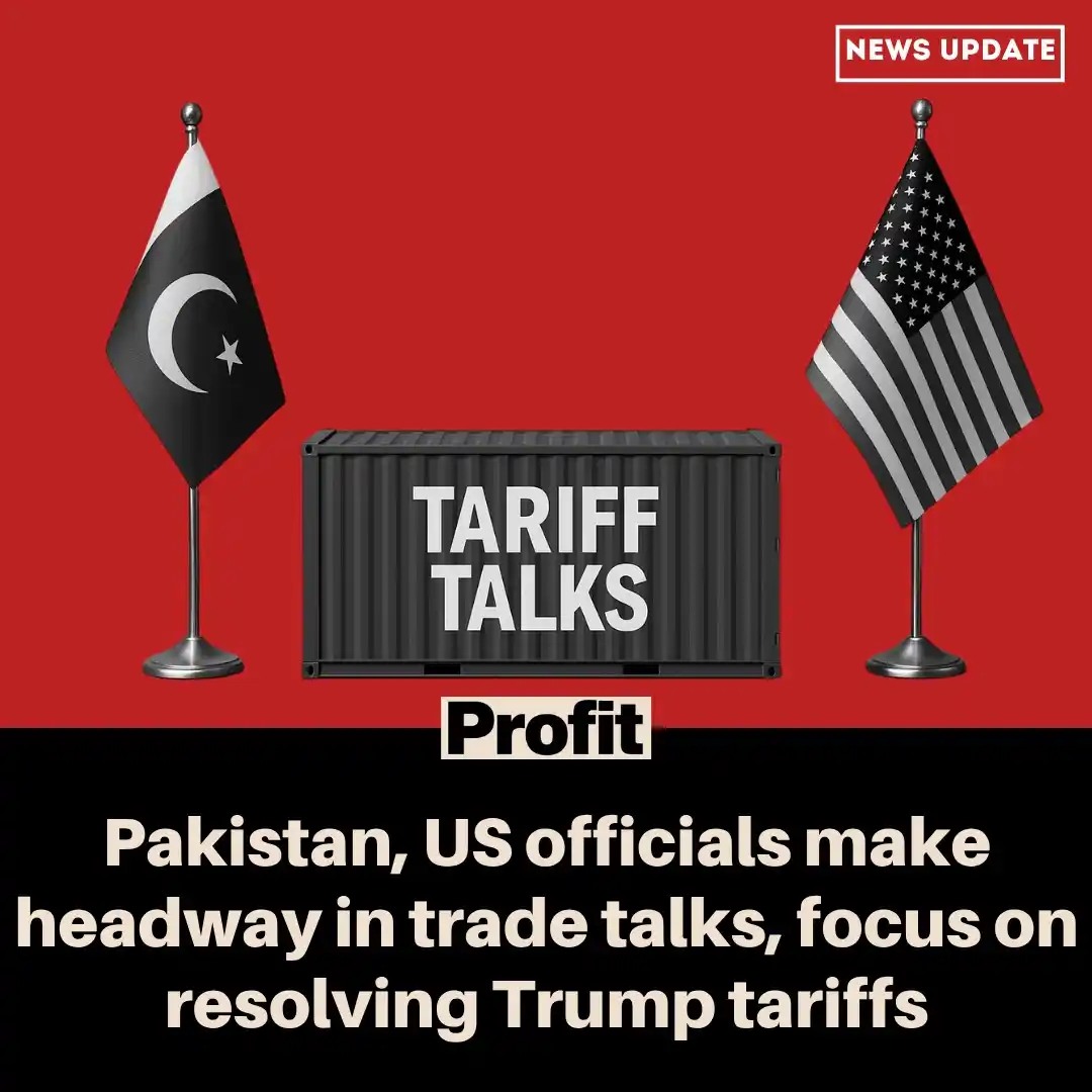 Image from Profit: Finance Minister Muhammad Aurangzeb and US Commerce Secretary Howard L...