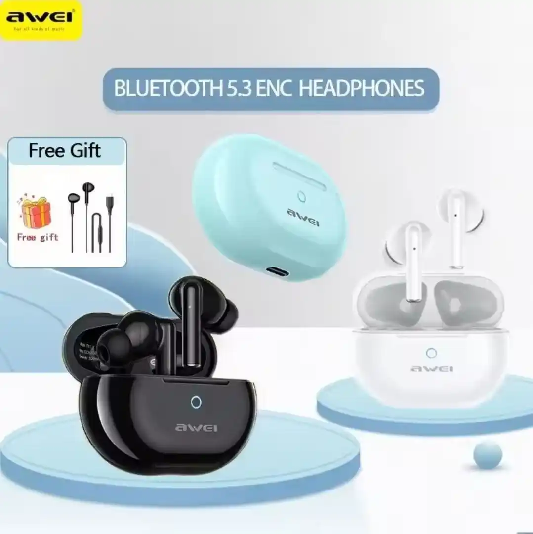 Image from PC DO RAFA OFERTAS: Fone AWEI T61 Bluetooth 5.3 IPX6 R$ 44,26 Usando Moedas No APP http...