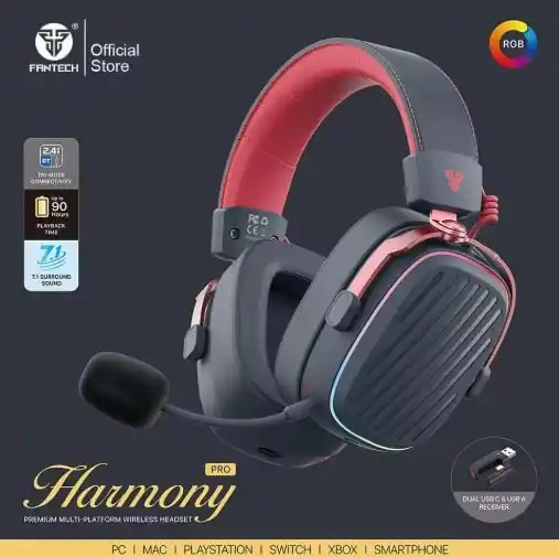 Image from PC DO RAFA OFERTAS: Headset Gamer Wireless Fantech Harmony PRO  Valor: R$305 no Pix Cupom:...