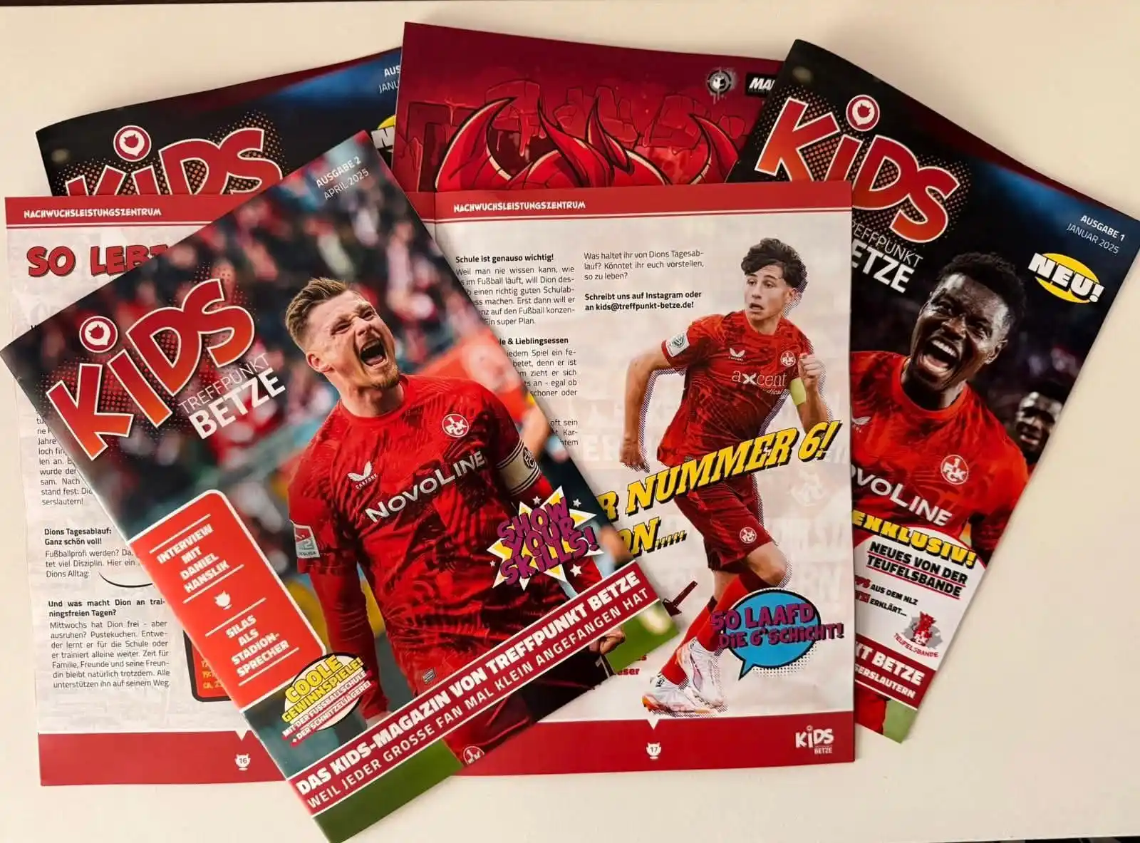Image from Treffpunkt Betze // FCK: Ihr habt keine Lust, alles digital zu lesen? Wir auch nicht! Deshalb h...