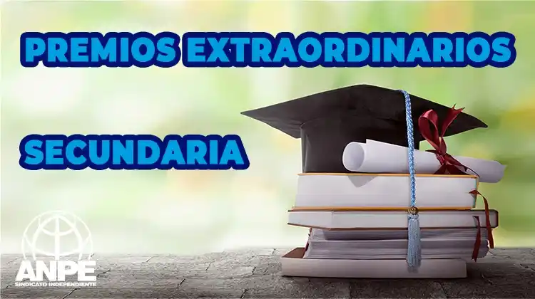 Image from ANPE CV - Sindicato profesional de Educación Pública: *Instrucciones para la solicitud de los premios extraordinarios de Edu...