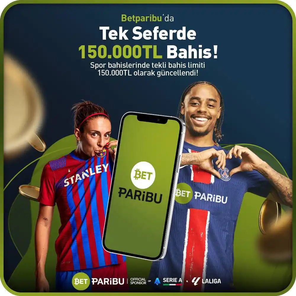 Image from PARİBU: 💎KAZANDIRAN BİR DÜNYA BETPARİBU İLE SENİN OLABİLİR !  TEK MAÇA 150.00...