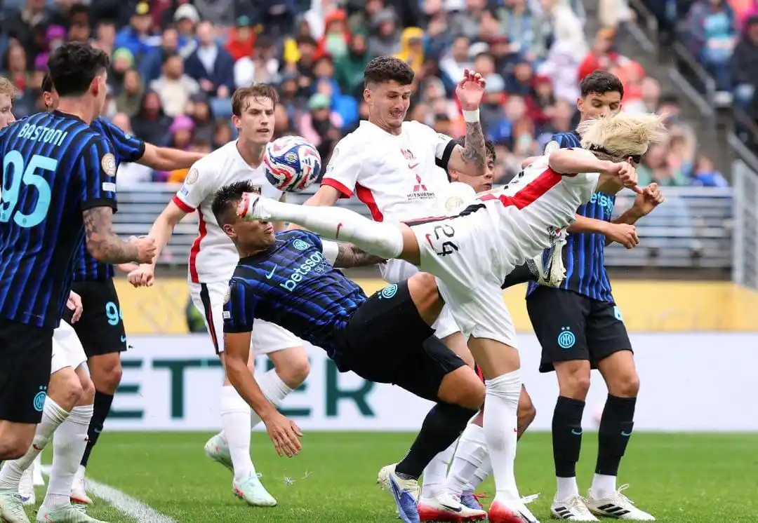 Image from GLOBAL SPORTS NEWS ✅: Lautaro Martínez's 78th-minute goal vs. Urawa Red Diamonds was Inter's...