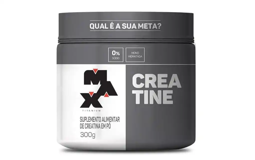 Image from PC DO RAFA OFERTAS: Max Titanium Creatina 300g  R$ 42,48 à vista Cupom: MELIECAZETV  Link ...