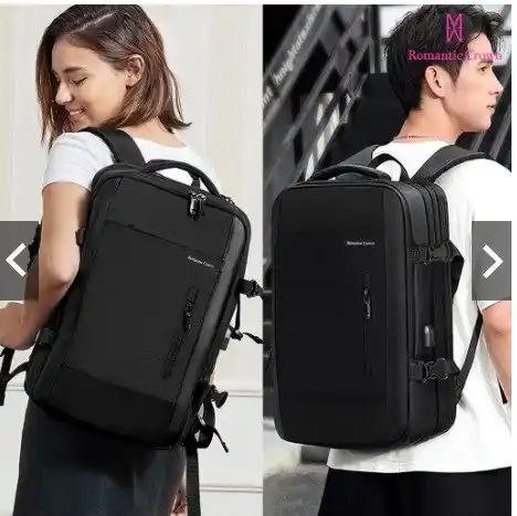 Image from PC DO RAFA OFERTAS: Mochila de Viagem ROMANTIC CROWN – Masculina e Feminina, Impermeável, ...