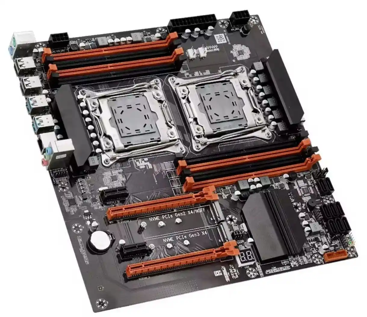 Image from PC DO RAFA OFERTAS: Placa mãe Dual CPU Xeon MOUGOL, 8x DDR4, 2x Nvme Recomendo pra quem q...