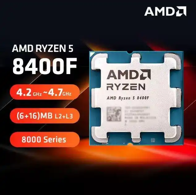 Image from PC DO RAFA OFERTAS: Processador AMD Ryzen 5 8400F 4.7GHz 65w PCI 4.0 R$677,23 Cupom Usar ...