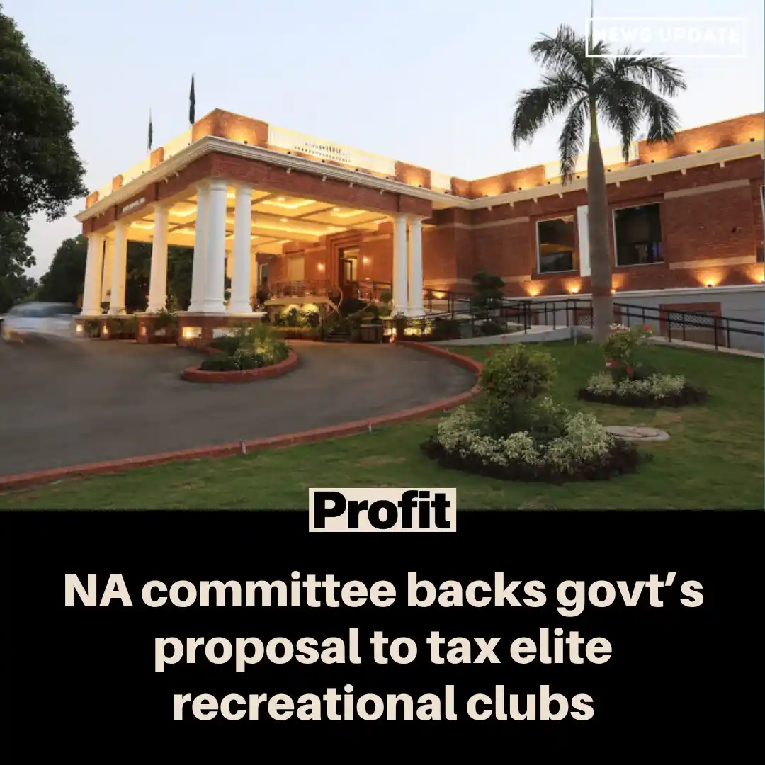 Image from Profit: Proposal targets high-end recreational clubs charging over Rs1 million...