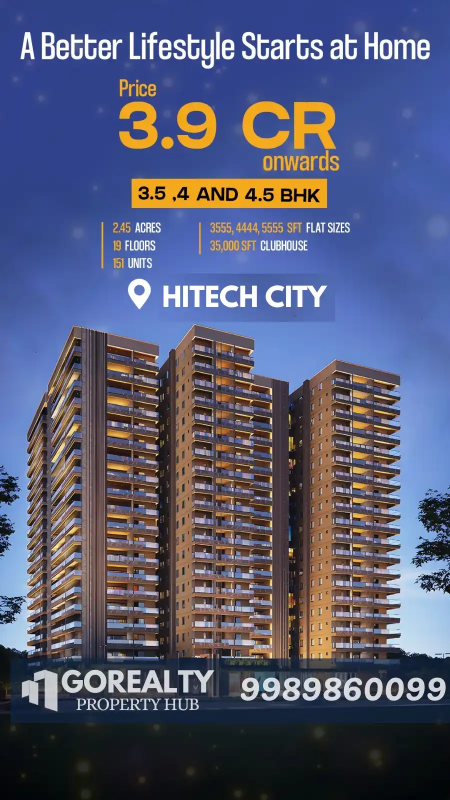 Image from GoRealty Property Hub Hyderabad | Leading Investment Destination!: 🏙️ *RERA Approved* | Ultra-Premium Gated Community @ Hitech City Your...