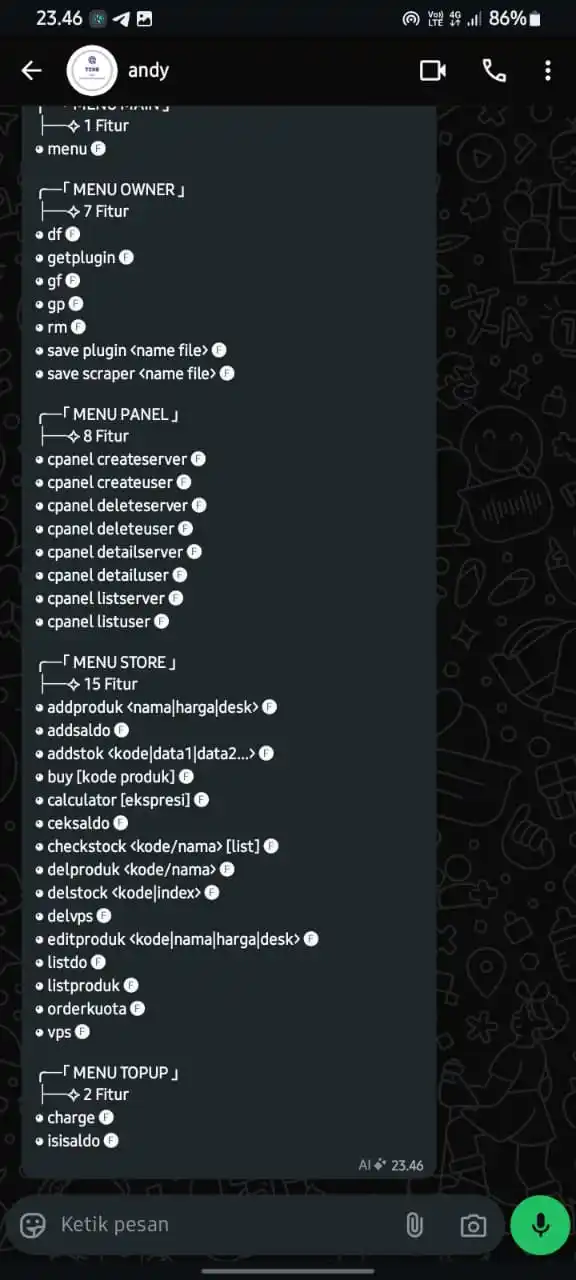 Image from Fruatre Botz: sell sc store buy produk (cocok untuk jualan akun premium am atau lain...