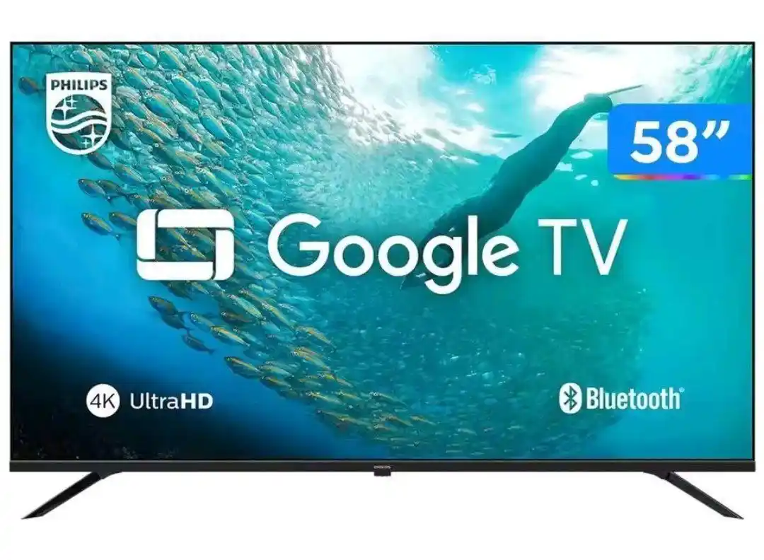 Image from PC DO RAFA OFERTAS: Smart TV 58" 4k UHD D-LED Philips   🇧🇷 No Brasil, Magalu   R$ 2.085 ...
