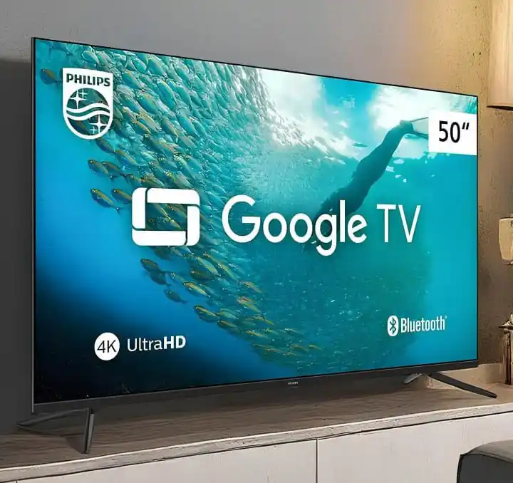 Image from PC DO RAFA OFERTAS: Smart Tv Philips 50 4k 50pug7019 Google Tv Comando De Voz R$ 1.842,03...