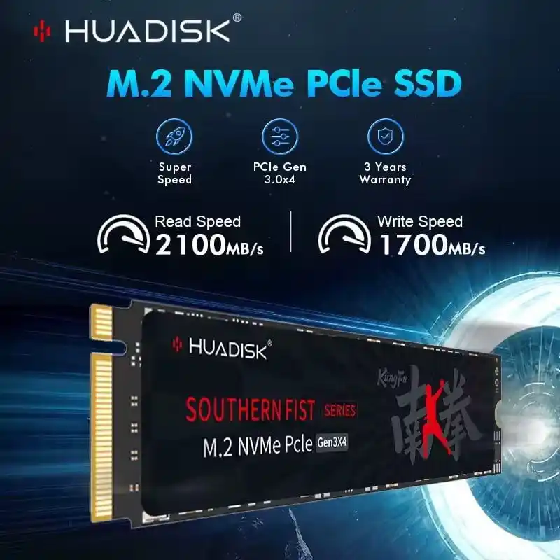Image from PC DO RAFA OFERTAS: SSD HUADISK 512GB 2100MB/S S...