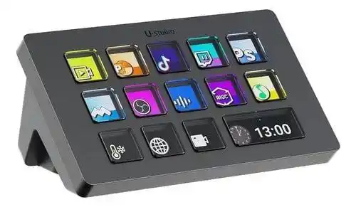 Image from PC DO RAFA OFERTAS: Stream Deck Ulanzi D200 com 13 Teclas LCD 100% Customizável. Para Live...