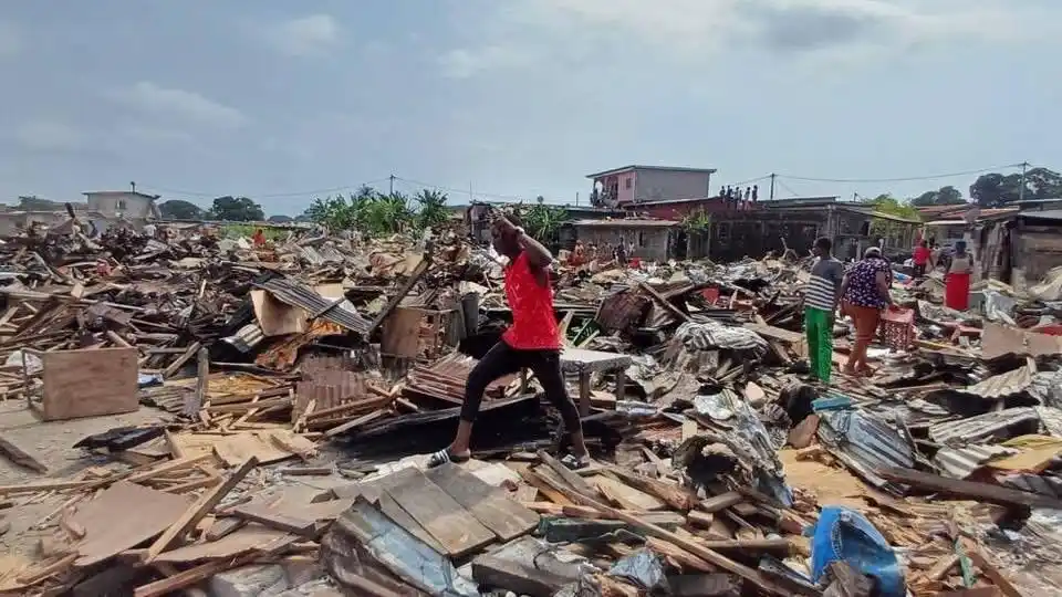 Image from AfriScope Media: Suite à la saisine des représentants des habitants de la zone impactée...