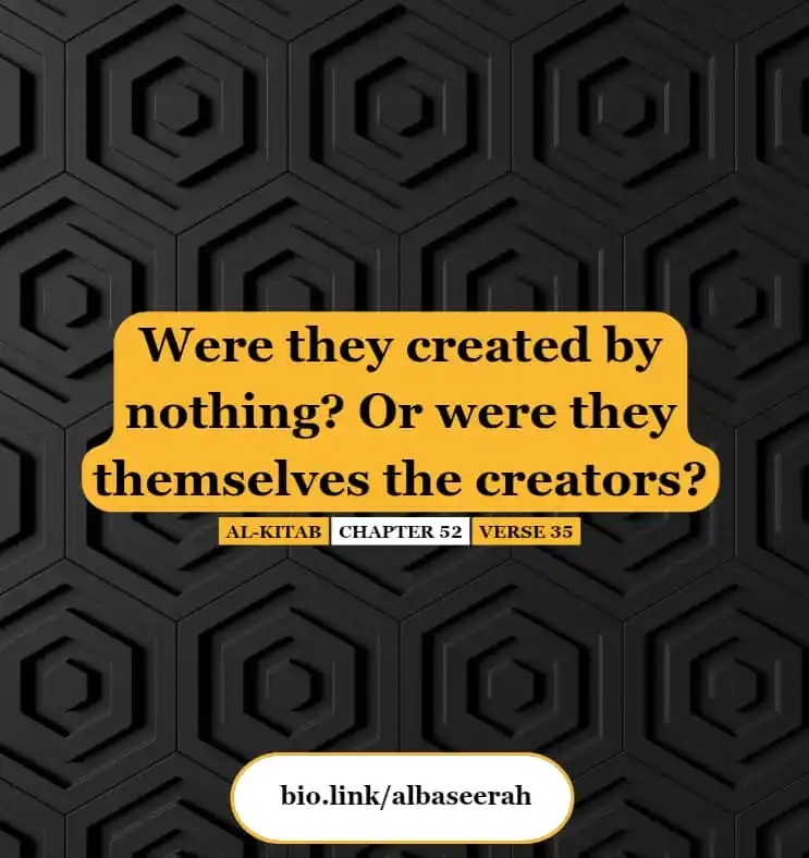 Image from AlBaseerah: *THE COMMAND TO PONDER THE POWER OF ALLĀH IN HUMAN CREATION* https://...
