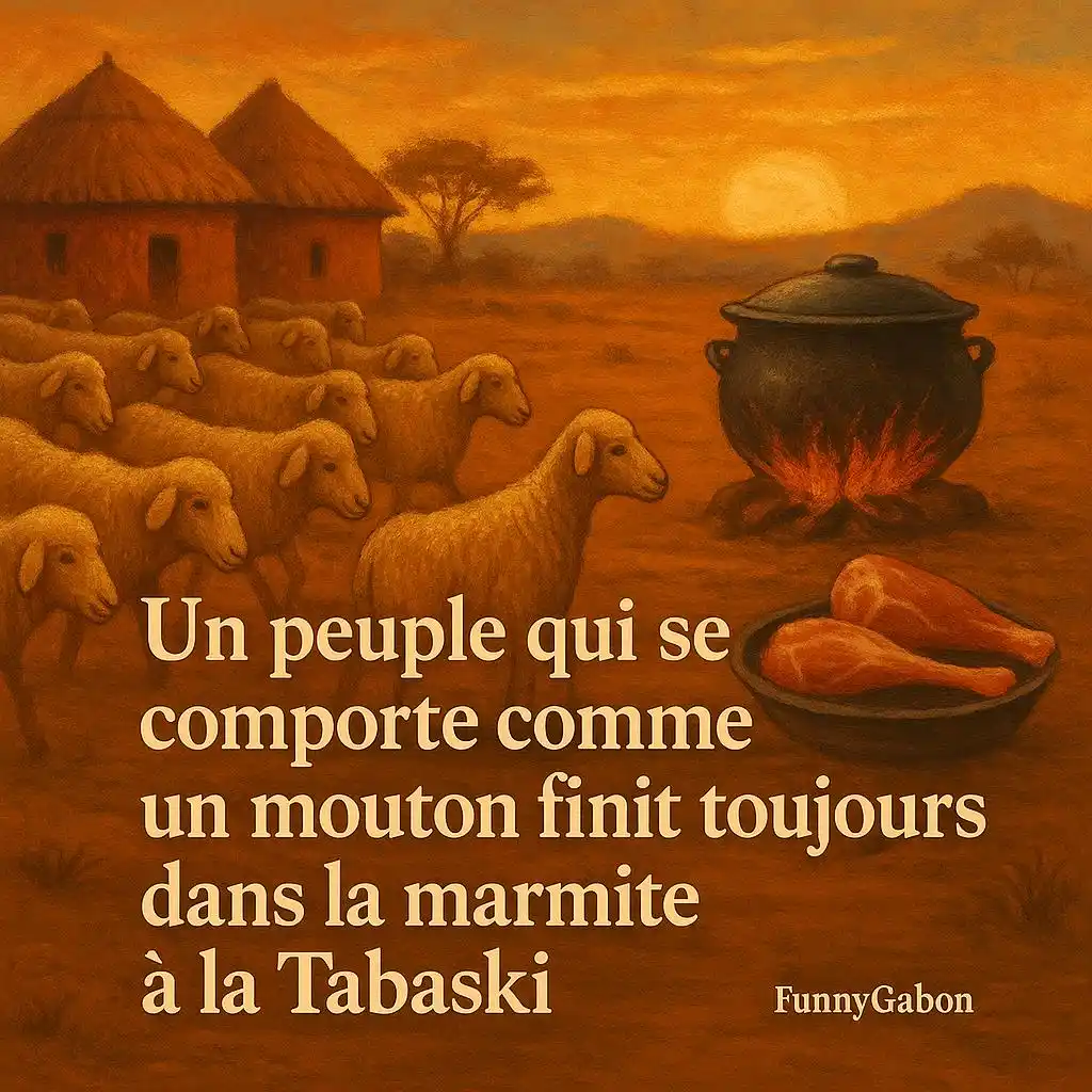 Image from AfriScope Media: _*“Un peuple qui se comporte comme un mouton finit toujours dans la ma...