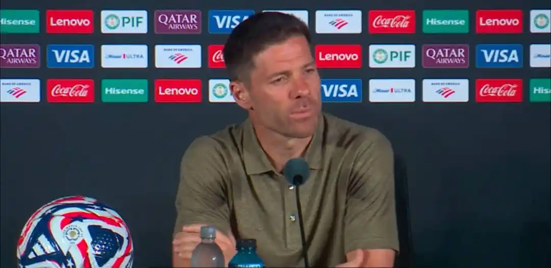 Image from GLOBAL SPORTS NEWS ✅: Xabi Alonso on Kylian Mbappé: "He's better. It's been two days since h...