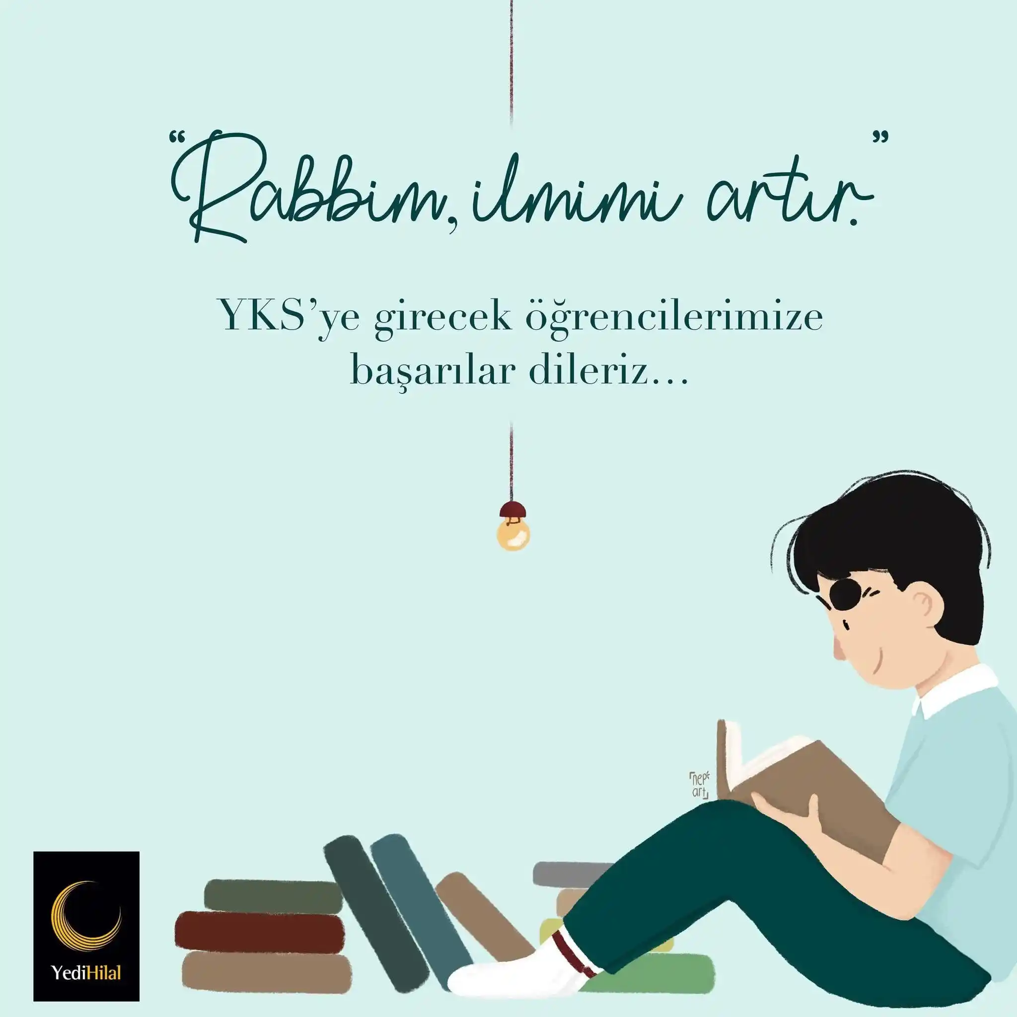 Image from YediHilal Batman: YKS’ye girecek öğrencilerimize başarılar dileriz....