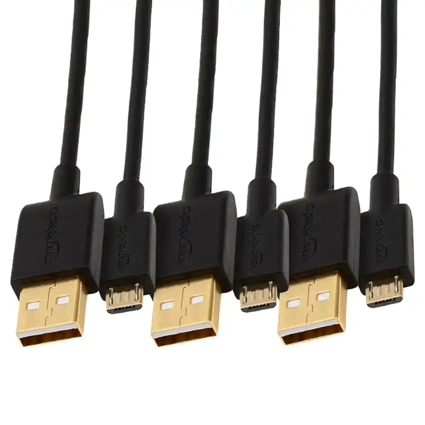 Image from Offerte Tech by Telefonino.net: 👀 Amazon Basics Cavo USB 2.0 da USB-A maschio a Micro USB (Confezione...