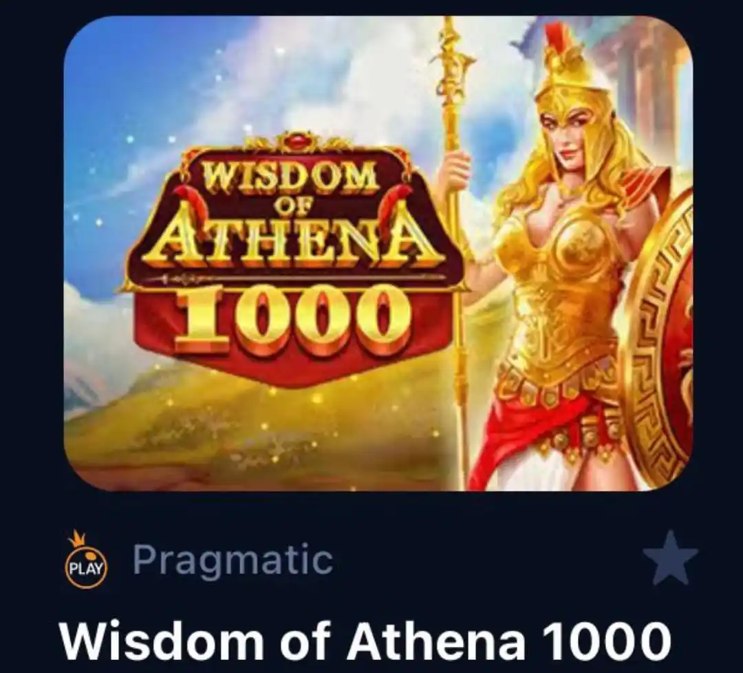 Image from PREDICCIONES TIO PIPE🥳👌: 🚨ATENCIÓN, JUEGO CON ALTA PROBABILIDAD🚨   🎲JUEGO: wisdom of athena ...
