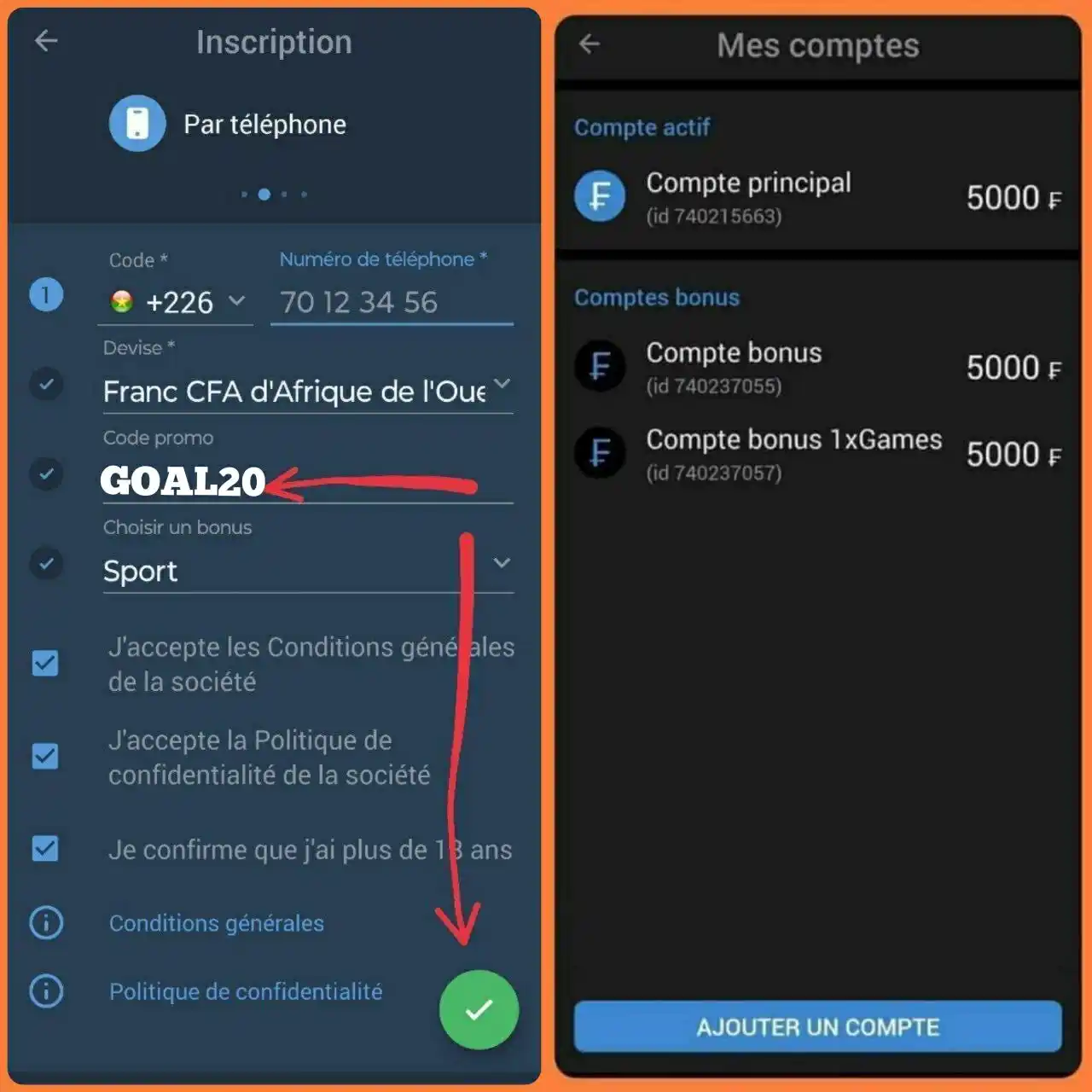 Image from ✅ GOAL20 PRONO Coupon Du Jour :Fiable Et Gratuit ✅: 🔼Aujourd’hui C'est VENDREDI 💥: JOUR de bonus. Vous avez la possibil...