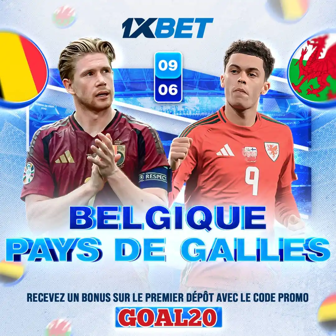 Image from ✅ GOAL20 PRONO Coupon Du Jour :Fiable Et Gratuit ✅: BELGIQUE 🇧🇪 🆚 🏴 PAYS DE GALLES : C'EST CE SOIR ⚔️🔥 ...