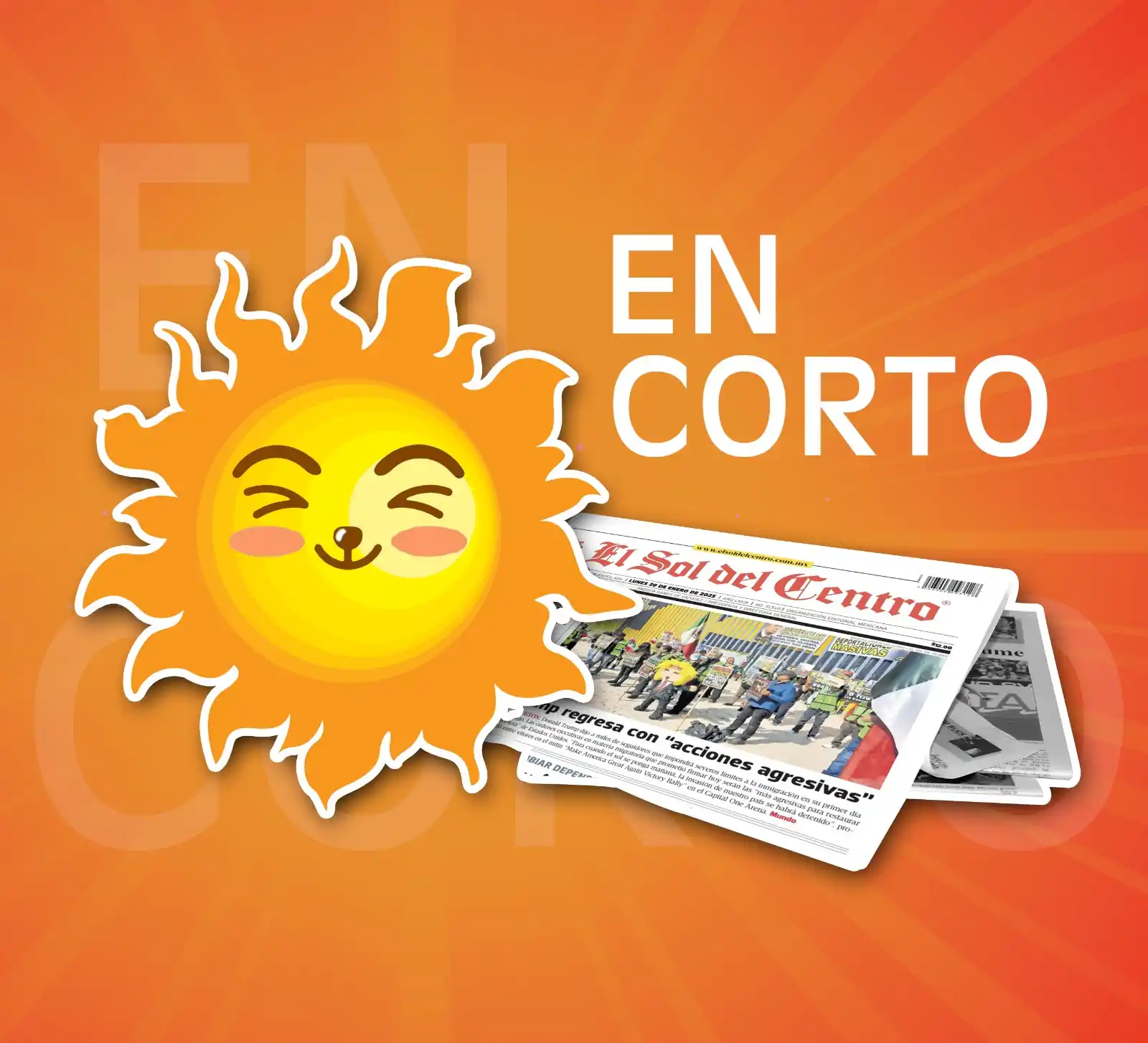 Image from El Sol del Centro 🗞️: ¡Buenos días! 🌝 Acá tienes las 3 "En corto" para iniciar el día 🗣 ...