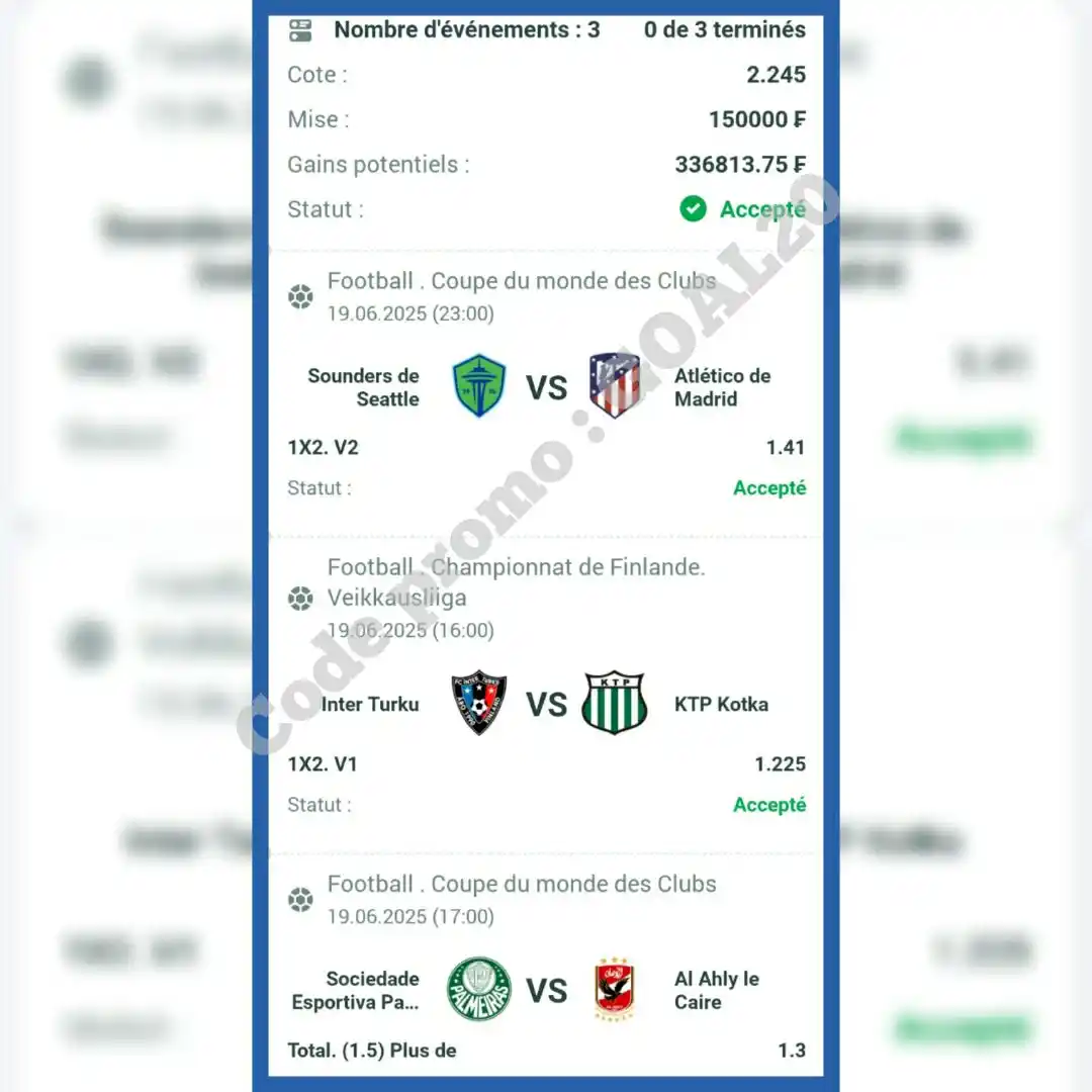 Image from ✅ GOAL20 PRONO Coupon Du Jour :Fiable Et Gratuit ✅: Cotes 2 sur 1xbet   Code 1xbet ➡️NPSUU  Code MÉGA PARI ➡️SGRUU  Code M...