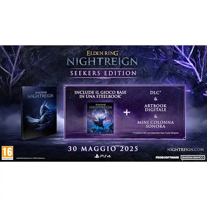 Image from Offerte Tech by Telefonino.net: 👀 Elden Ring Nightreign Seekers Edition PS4 💰 *A soli 48,07€* invec...