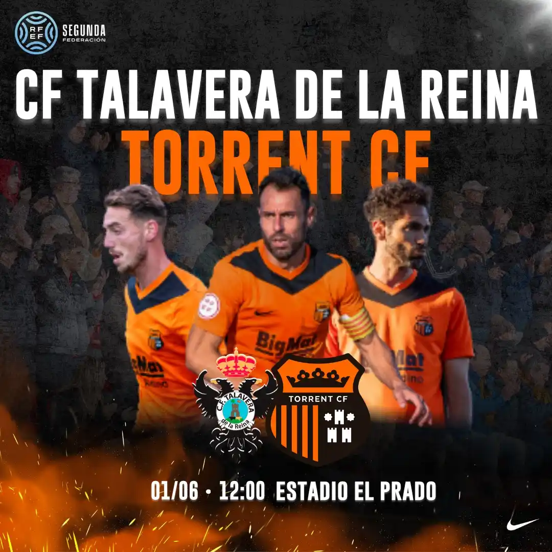 Image from Torrent C.F.: 𝗙𝗜𝗡𝗔𝗟 𝗣𝗟𝗔𝗬-𝗢𝗙𝗙 𝗗𝗘 𝗔𝗦𝗖𝗘𝗡𝗦𝗢 𝗔 𝟭ª 𝗥𝗙𝗘𝗙 🏟️🧡🔥...