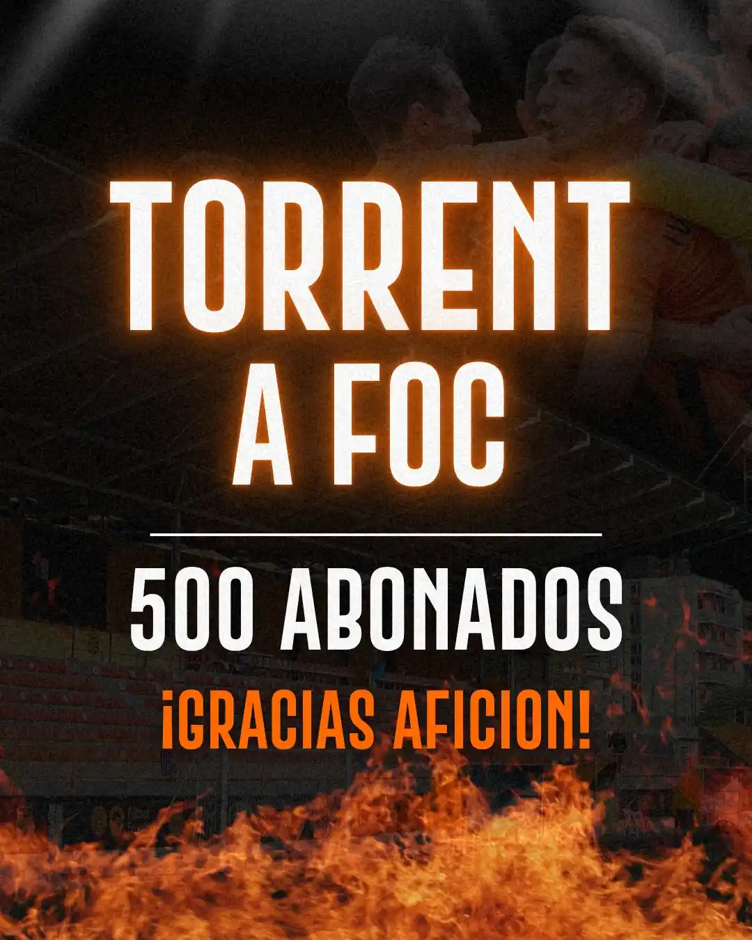 Image from Torrent C.F.: ¡𝗚𝗥𝗔𝗖𝗜𝗔𝗦 𝗔𝗙𝗜𝗖𝗜𝗢𝗡! 🙌🏻🧡  Con aún una semana de la campa...